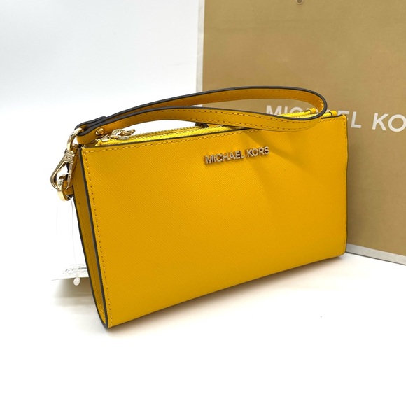 Michael Kors Large Double Zip Wallet Wristlet - Picture 3 of 7